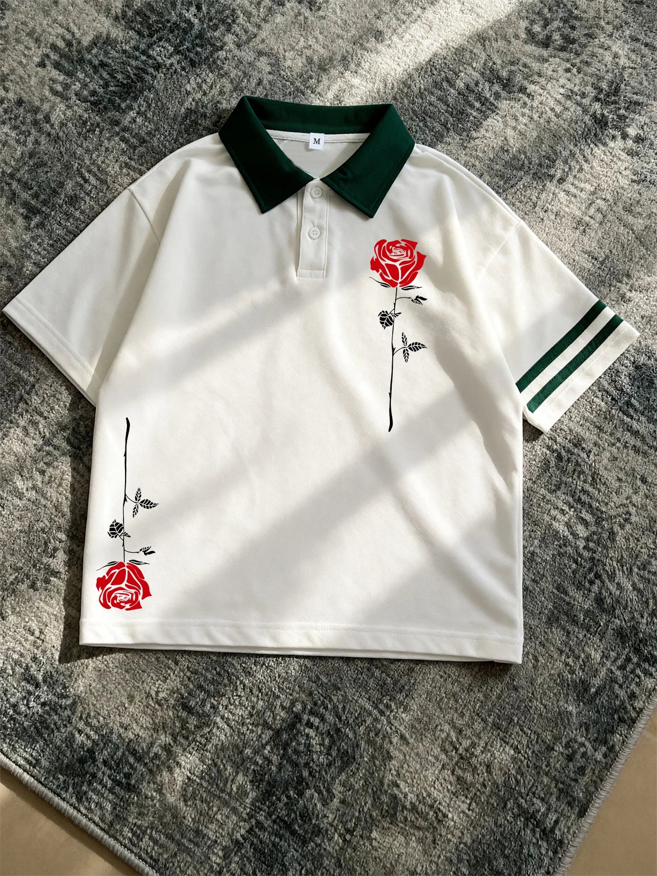 ILVERSETTO© "CRIMSON BLOOM" POLO