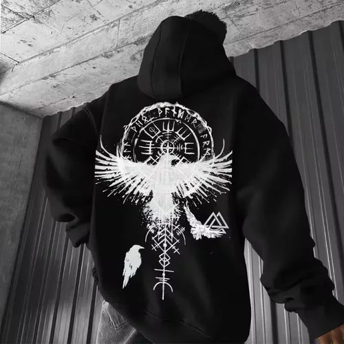 ILVERSETTO© "RAVEN SIGIL" HOODIE