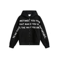 PFNW Men's Sweatshirt 2025FW 400G American Letter Print Hooded Trendy Korea fashion long sleeve male tops 28W8464