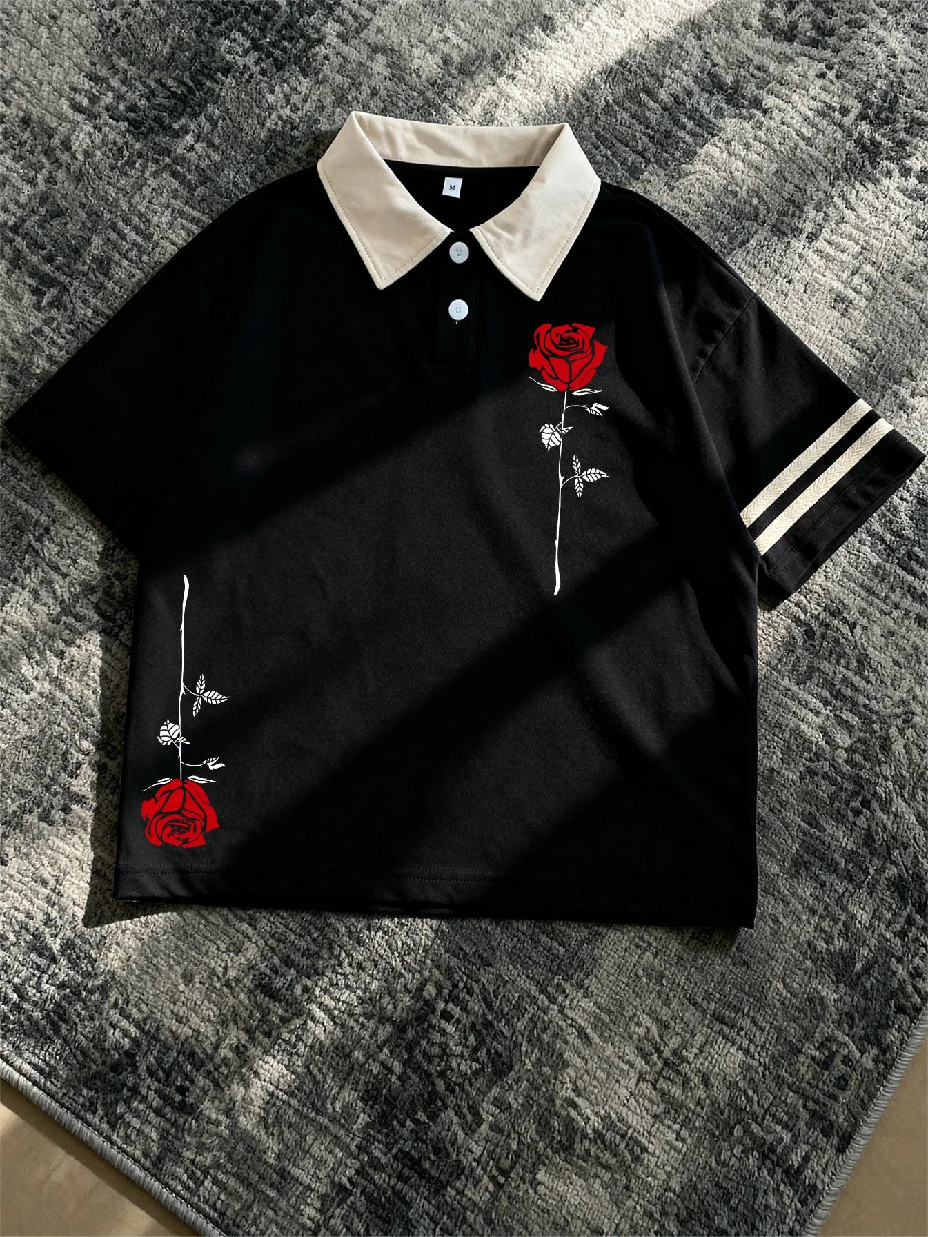 ILVERSETTO© "CRIMSON BLOOM" POLO
