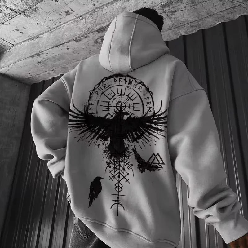ILVERSETTO© "RAVEN SIGIL" HOODIE