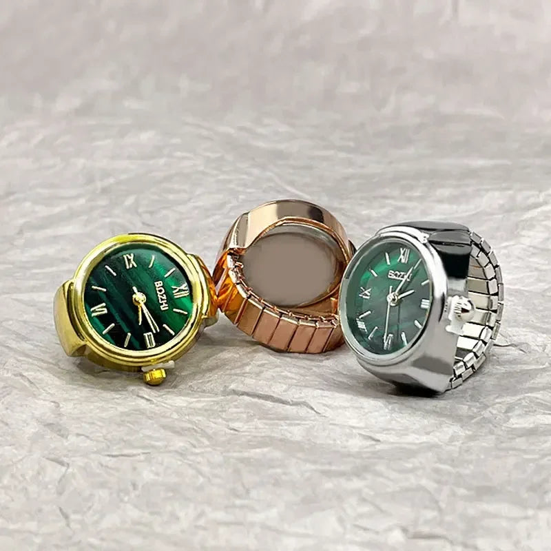 ILVERSETTO© "CLOCK" RING
